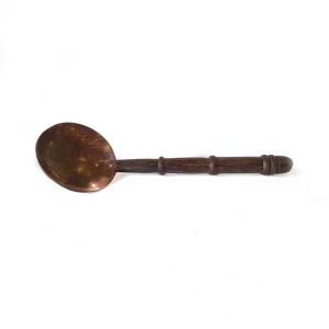 Handmade Coconut Shell Spoons with "kitul" wooden handle (03 n os.)
